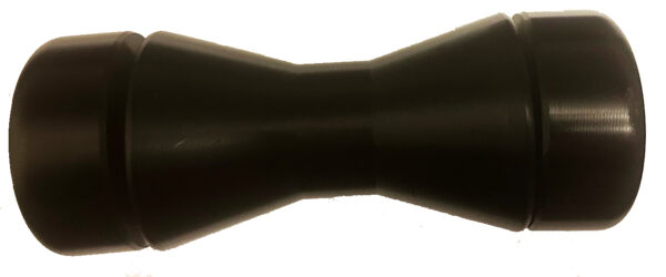 Hard Poly Roller Kit - inc. 115mm hard poly roller, 2 x end buffers & bolt & nut