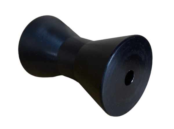 115mm Black Bow Roller - Hard Poly