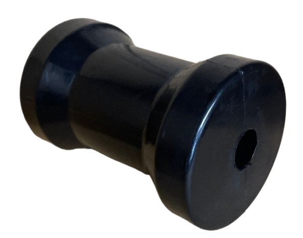 115mm Black Bow Roller - Soft Poly