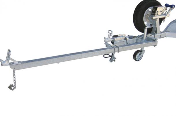 EXTENDABLE DRAW BAR IDEAL FOR SHALLOW RAMPS OR BEACH LAUNCHING