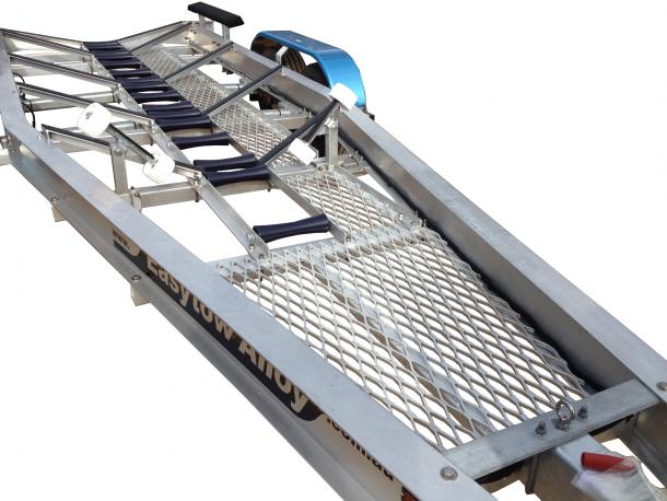 IDEAL FOR SHALLOW RAMPS OR BEACH LAUNCHING ALLOY MESH A - FRAME & WALKWAY